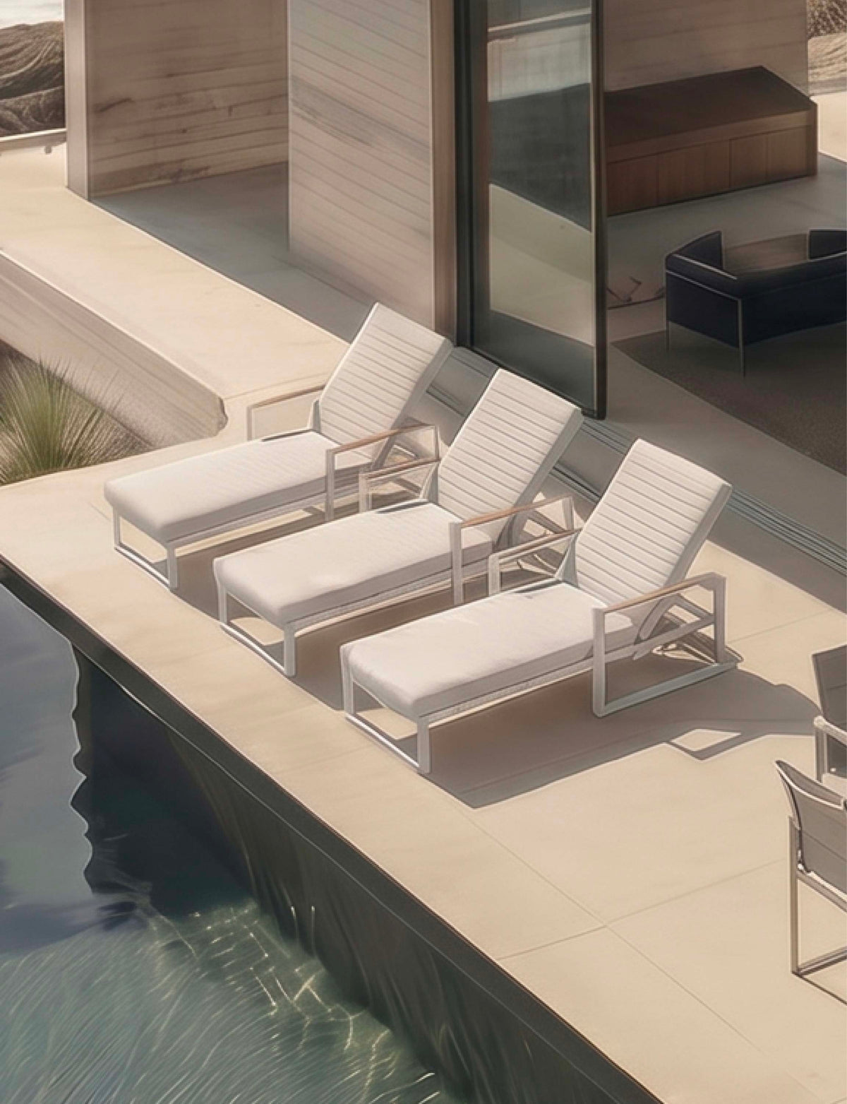 Poolside