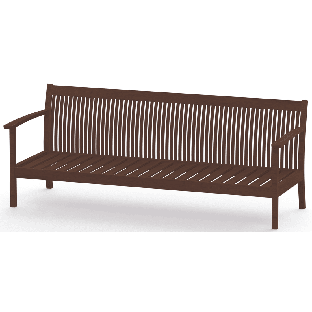 Fitt Jatoba Wood 3-Seater Sofa