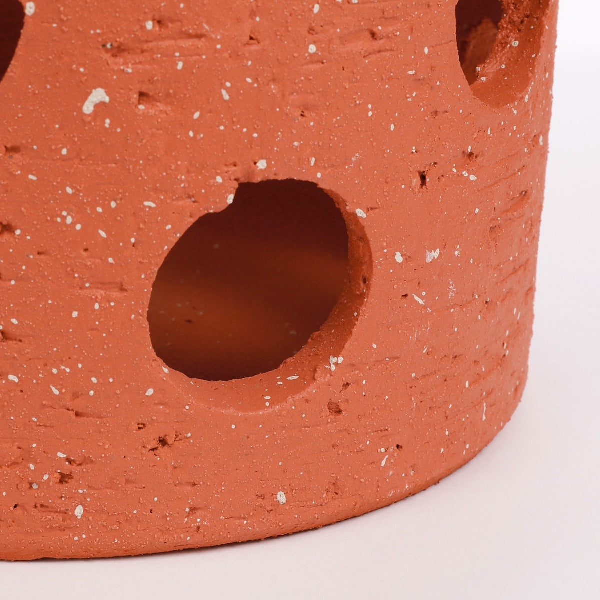 Pietra Lantern Terracotta (M) - Brown