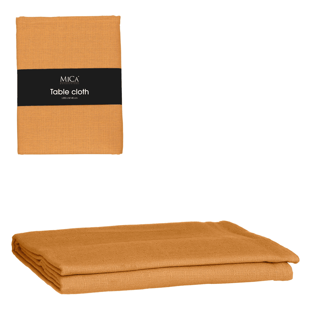 Villia Table Cloth - Ochre