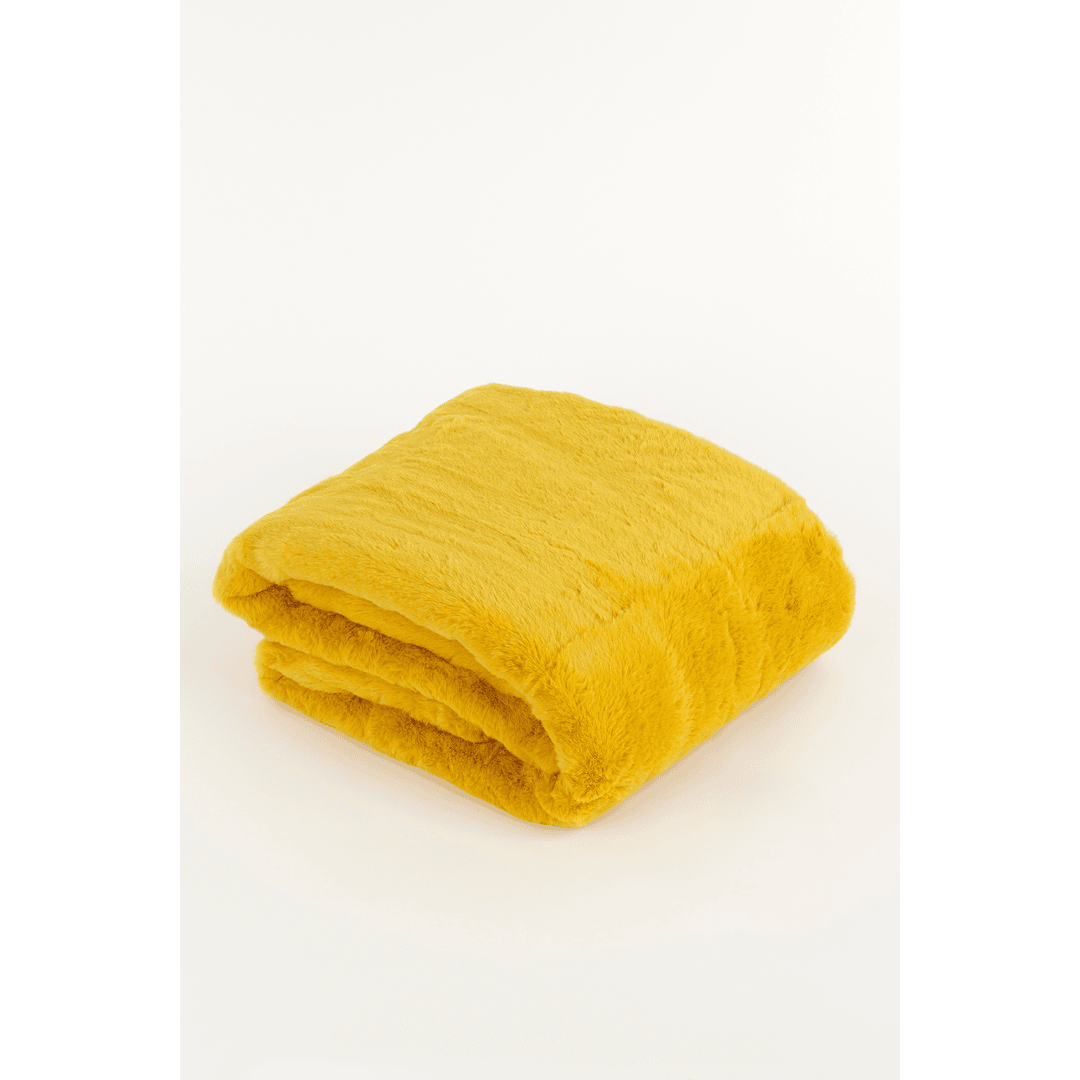 Bronte Fleece Plaid - Yellow