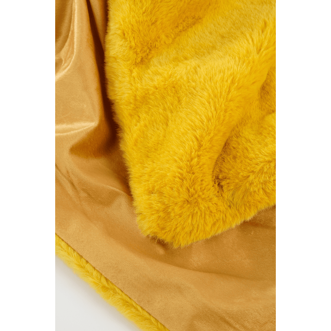 Bronte Fleece Plaid - Yellow