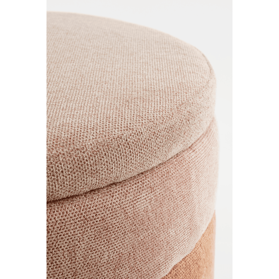 Storage Pouffe - Pink