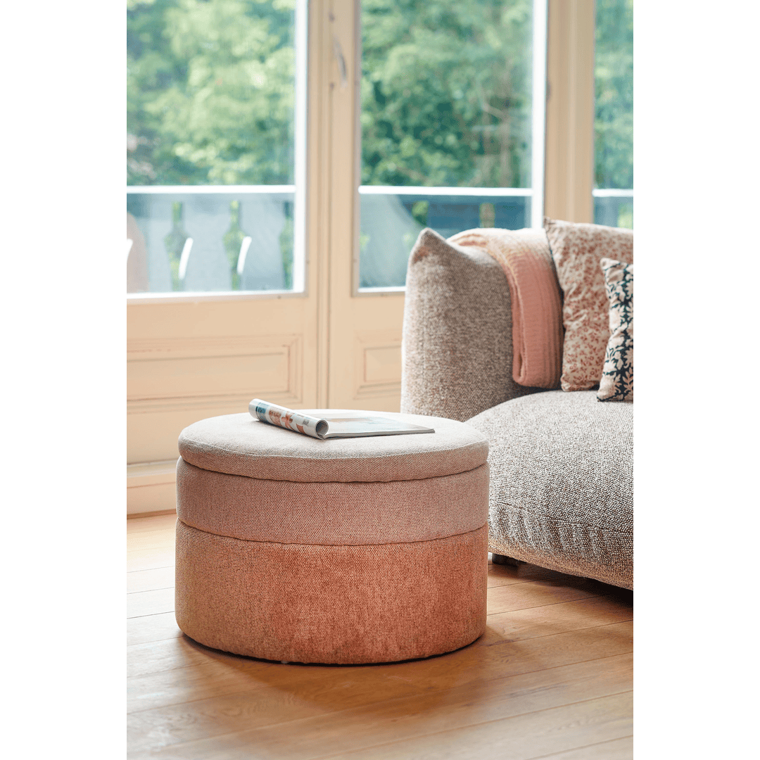 Storage Pouffe - Pink