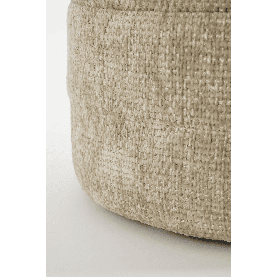 Storage Pouffe - Light Grey
