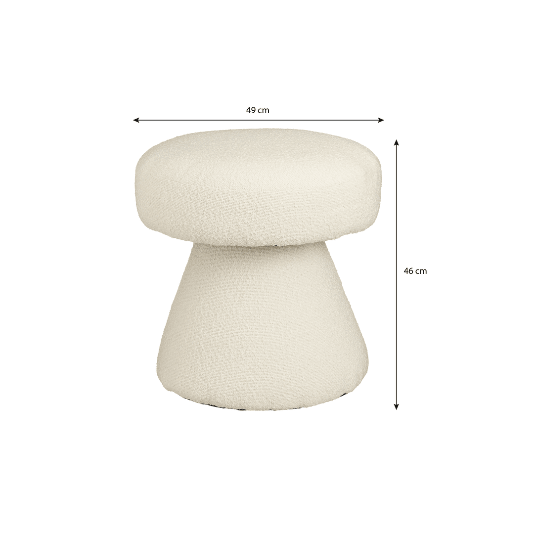 Pouffe - Off White