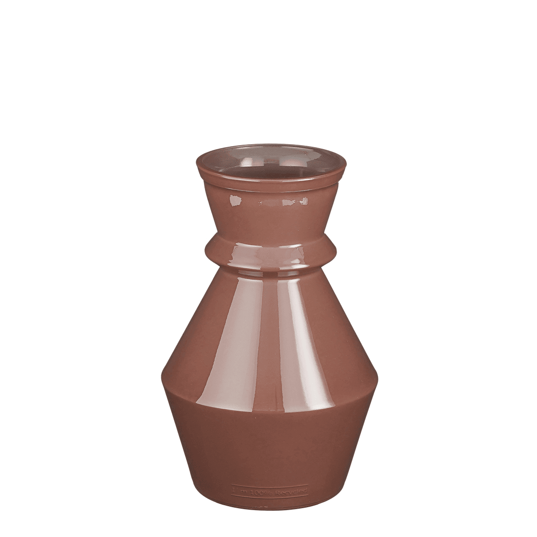 Ashton Vase - Dark Brown