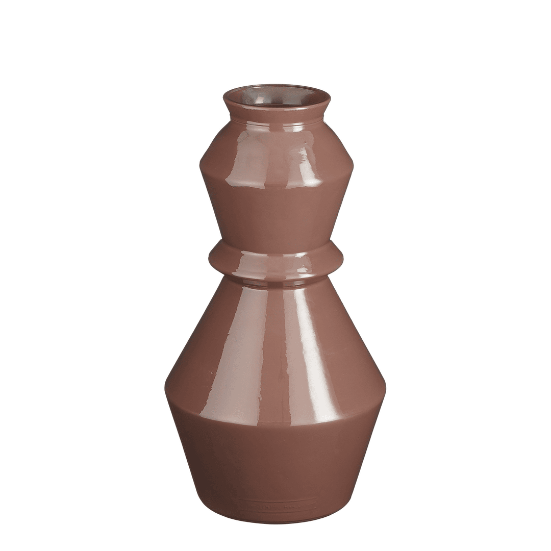 Ashton Vase - Dark Brown
