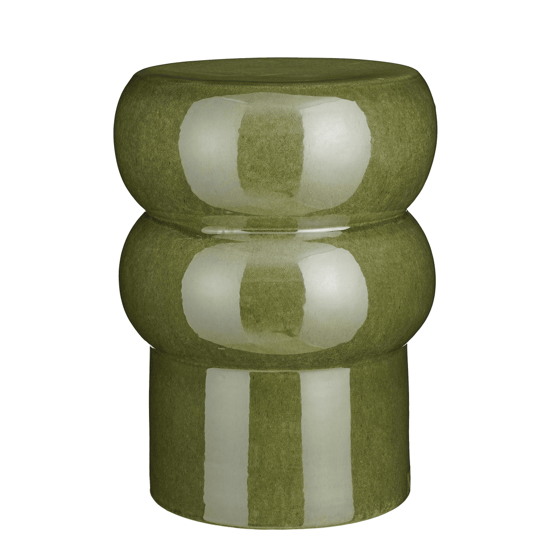 Vendi Side Table - Dark Green