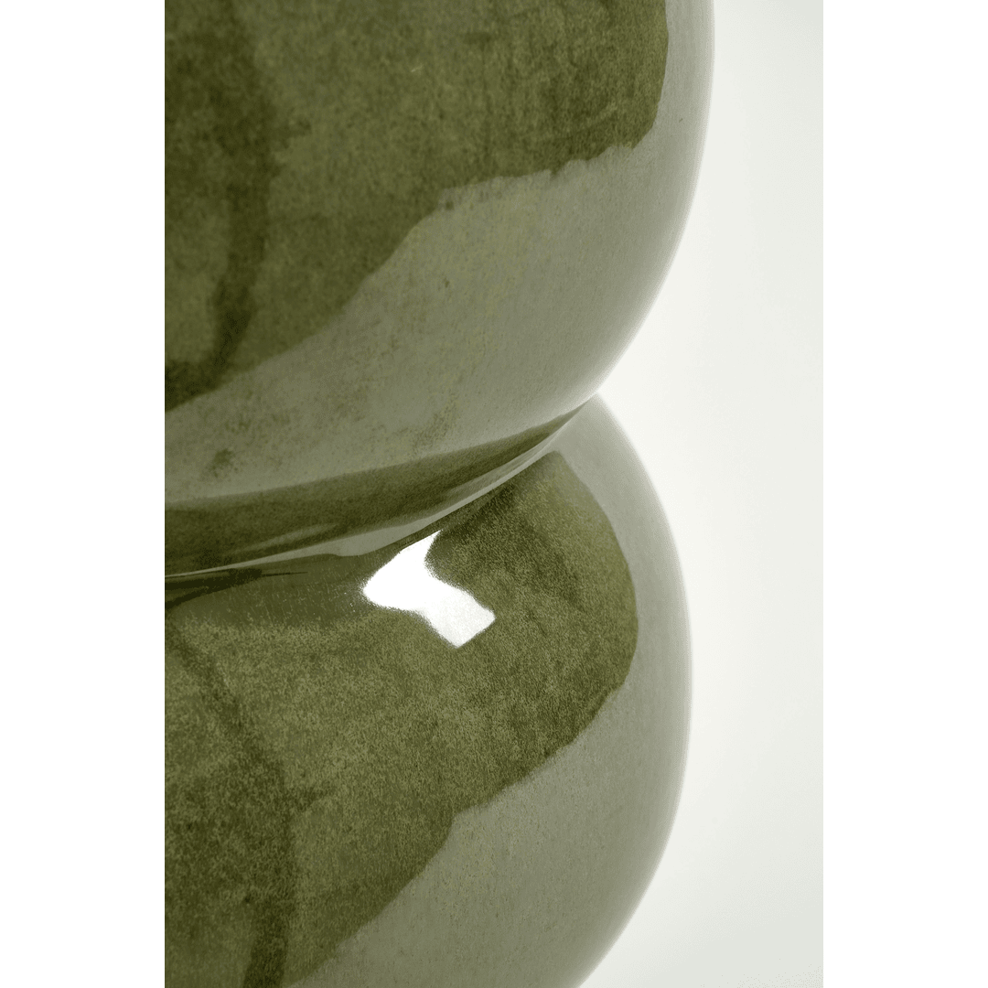 Vendi Side Table - Dark Green
