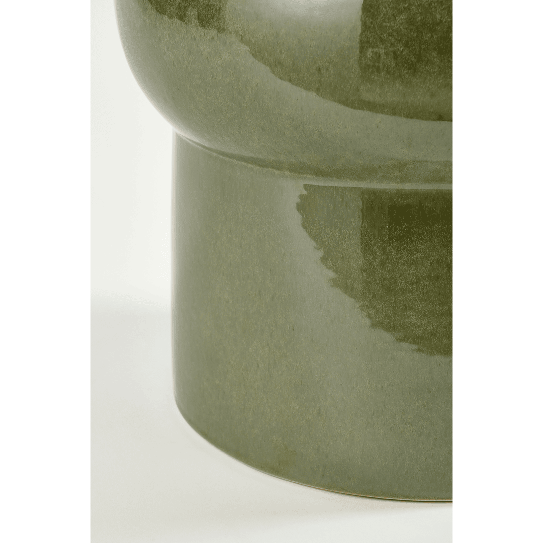 Vendi Side Table - Dark Green