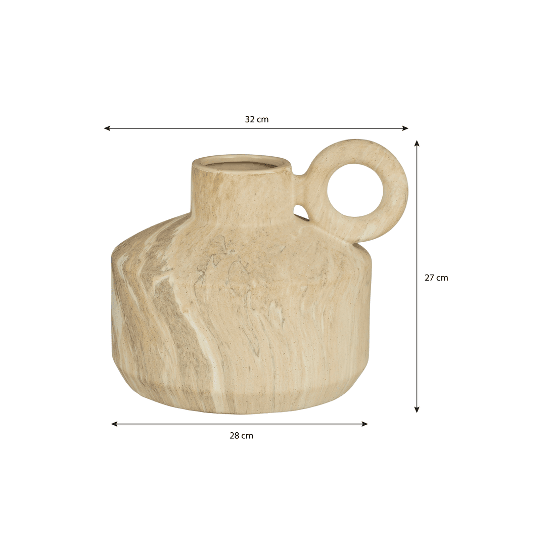 Trentino Vase - Beige