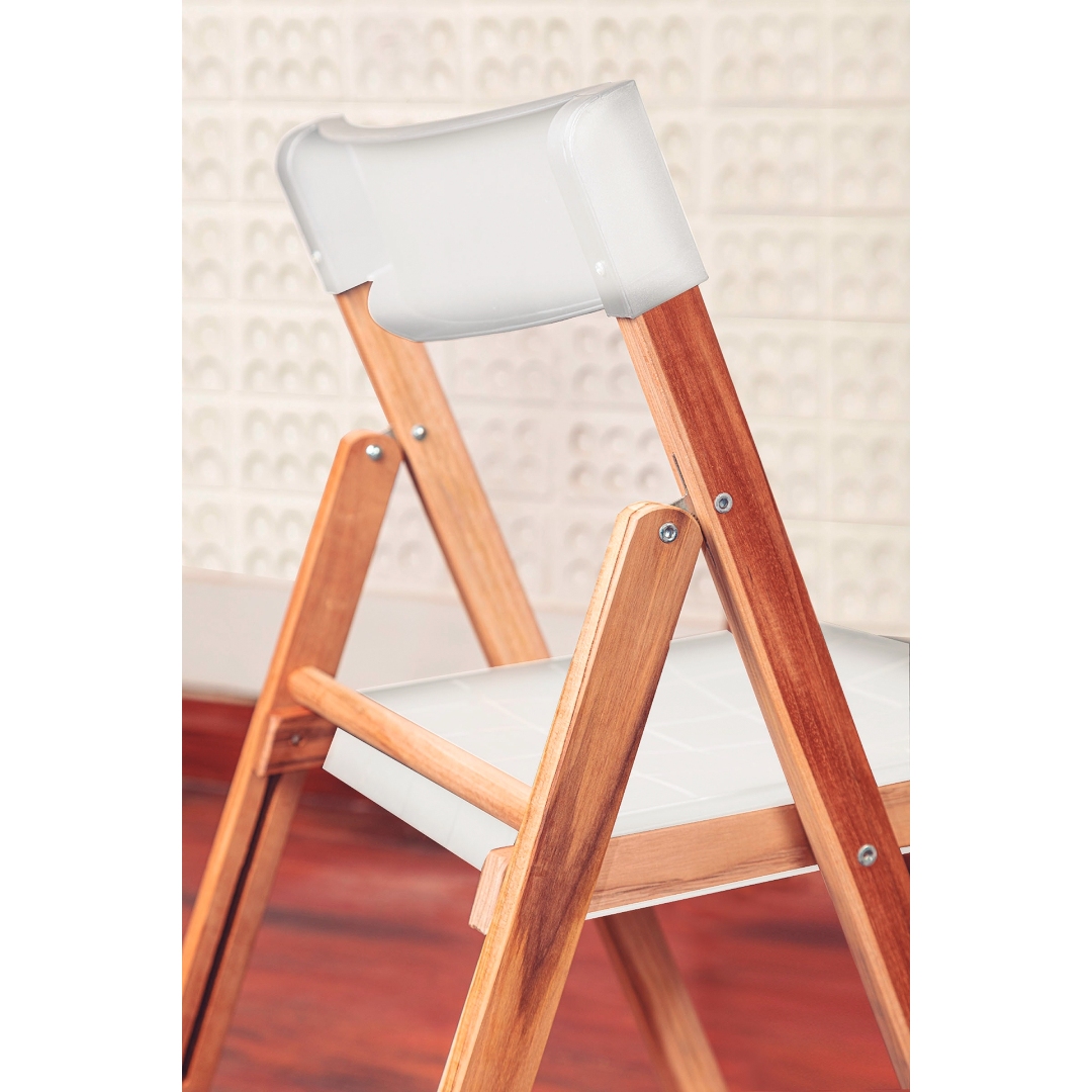 Potenza Foldable Chair in Brazilian Itauba Wood