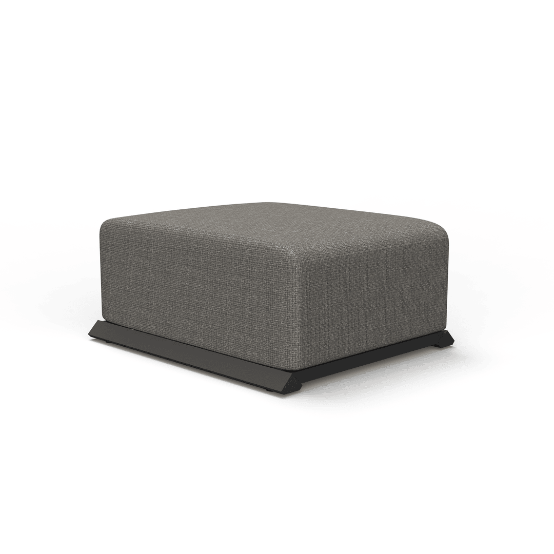Delta Footstool - Charcoal