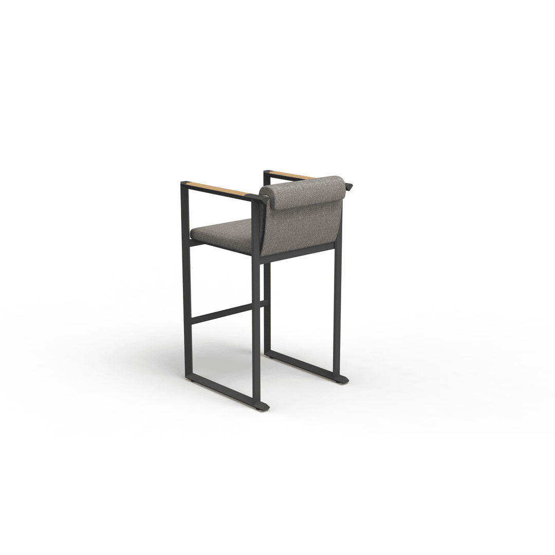 Delta Bar Stool With Armrest