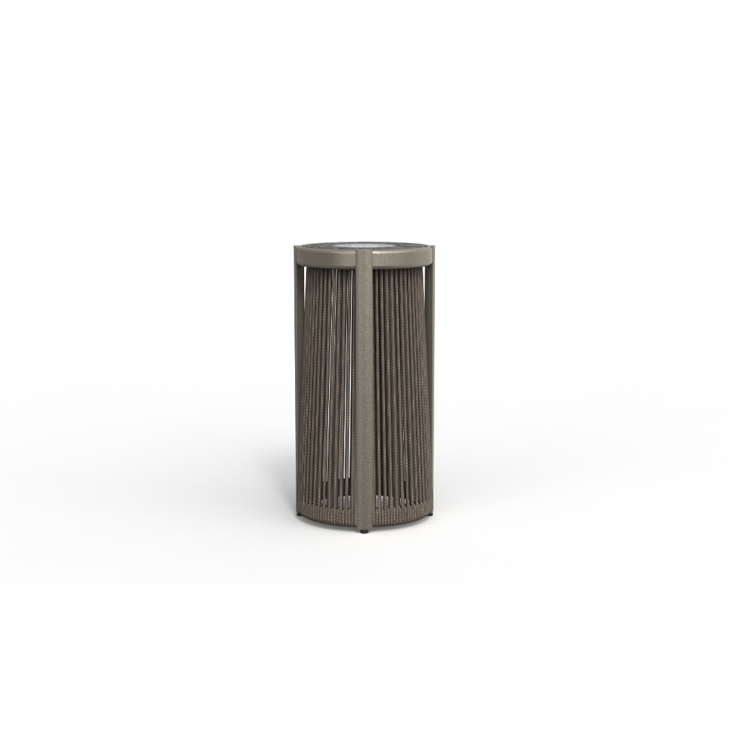 Apollo Medium Lamp - Brown & Beige