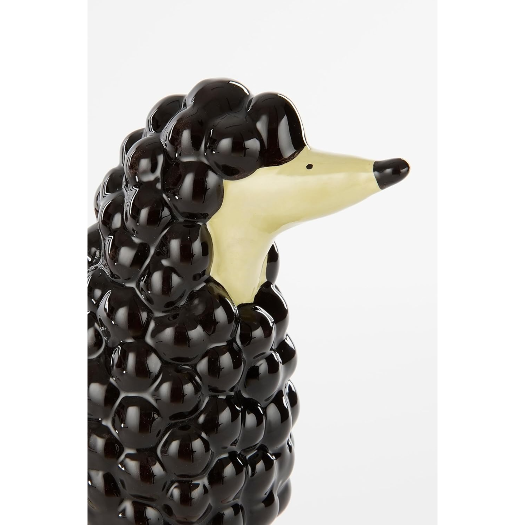 Candleholder dog l. yellow - l23,5xw10,5xh28,5cm