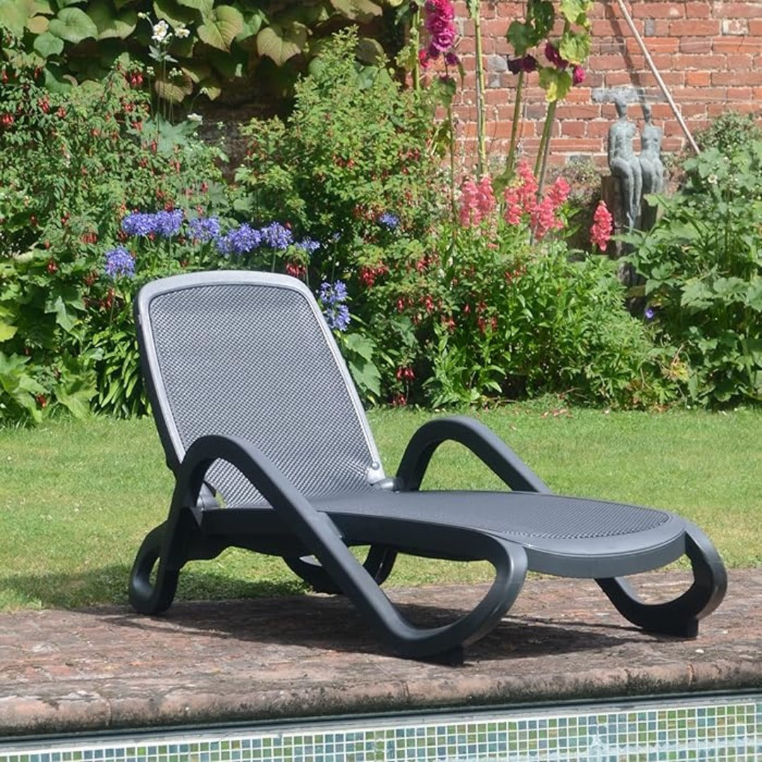 Alfa Sun Lounger - Anthracite
