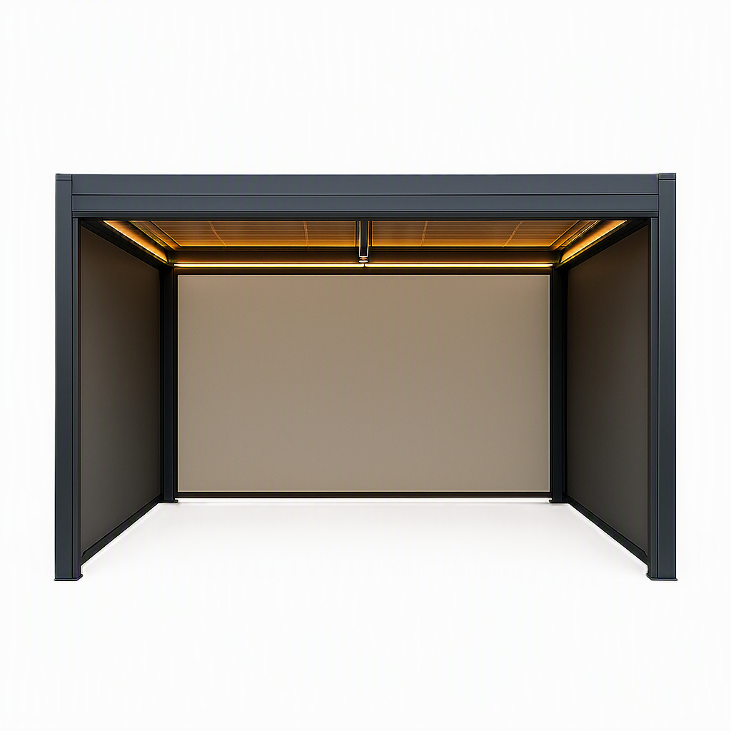 Atlanta Pergola Charcoal