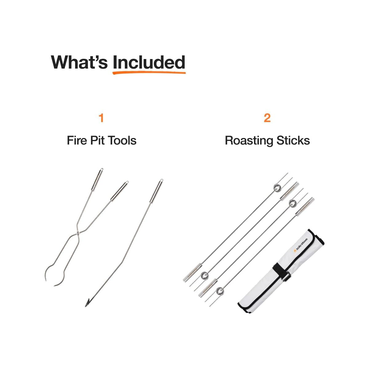 Solo Stove Sticks and Tools Fire Pit Accessory Bundle