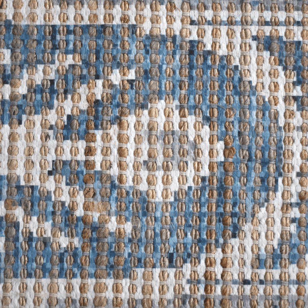 Aleck Rug - Ivory / Blue
