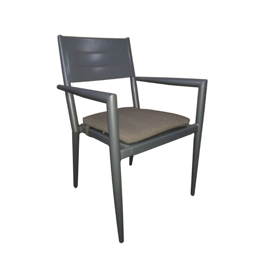 Brussels Arm-Chair -Grey (No Return)