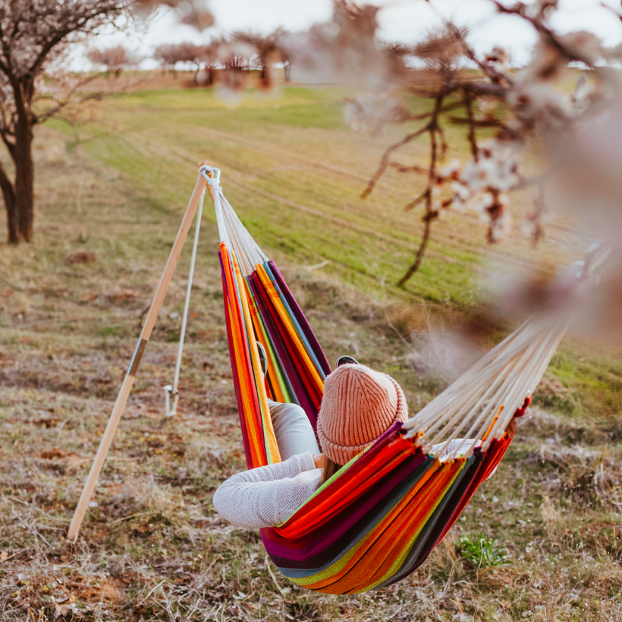 Barbados Hammock - Rainbow