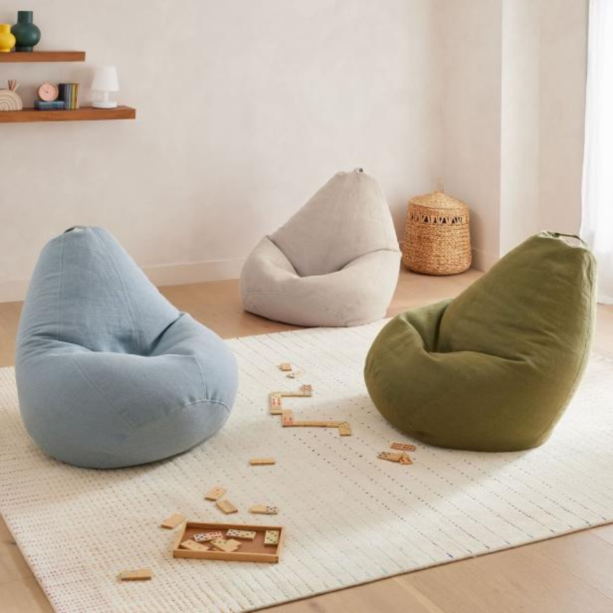 Suncoast Outdoor Customized Bean Bag-Beige