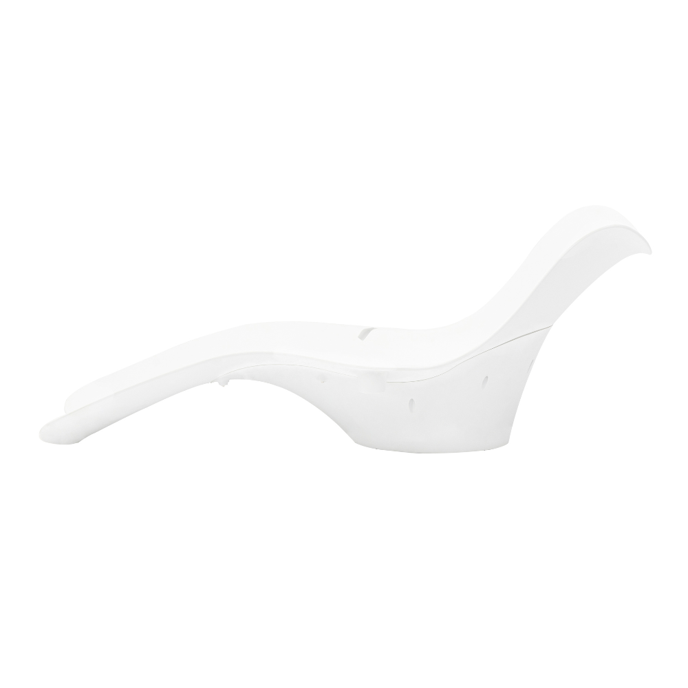In Pool Sun Lounger - White