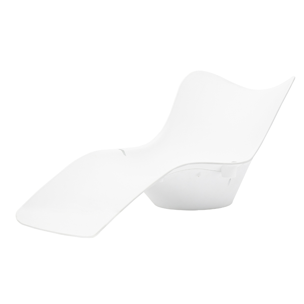 In Pool Sun Lounger - White