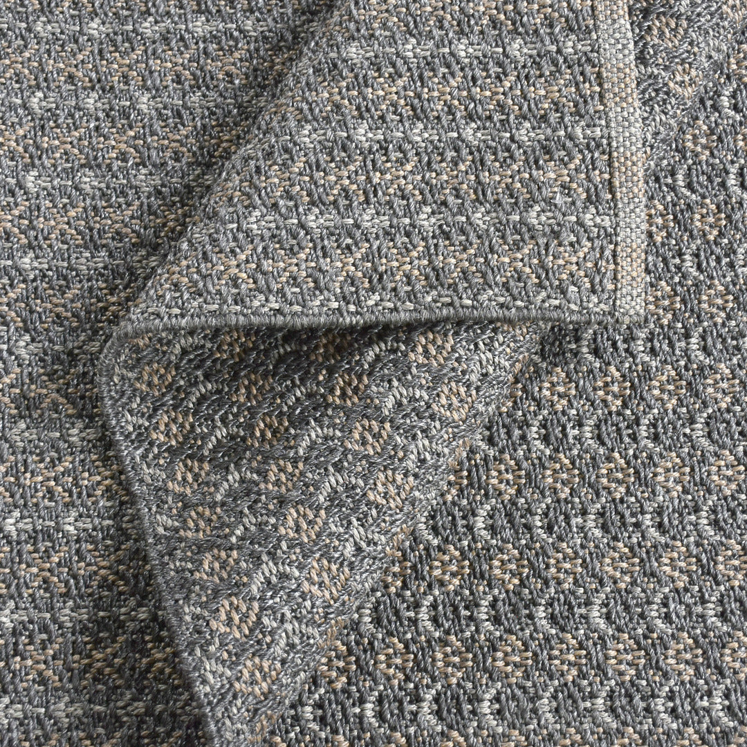 Caura Rug - Charcoal / Beige