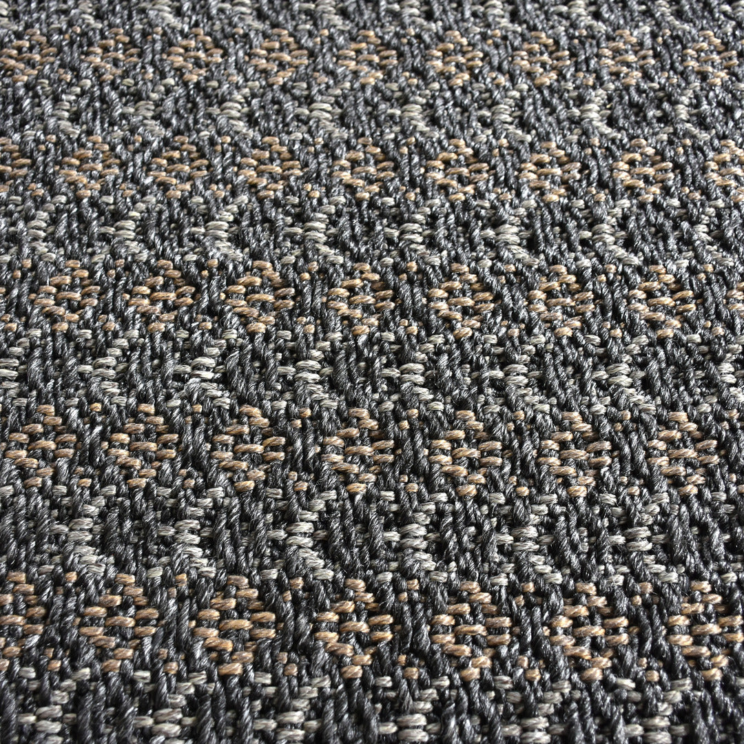 Caura Rug - Charcoal / Beige