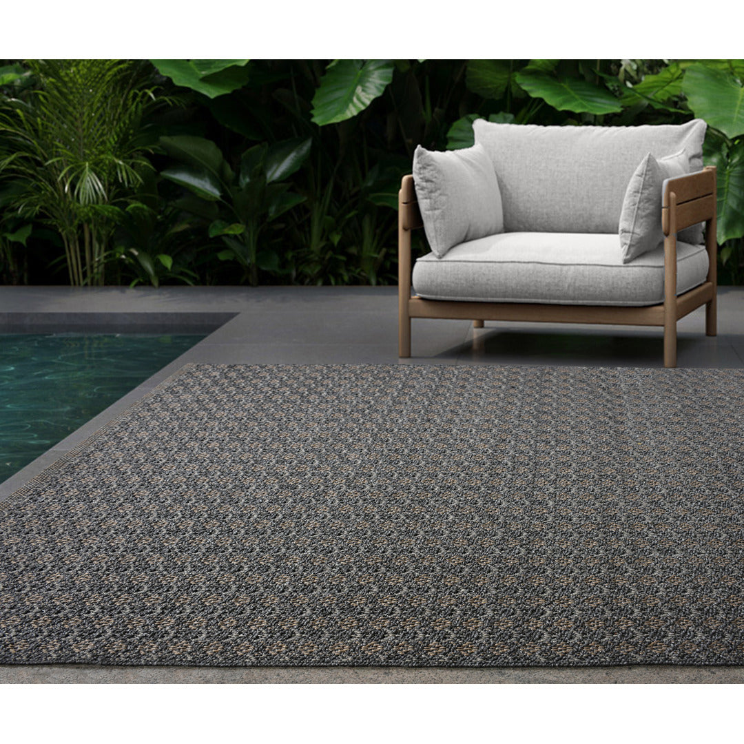 Caura Rug - Charcoal / Beige