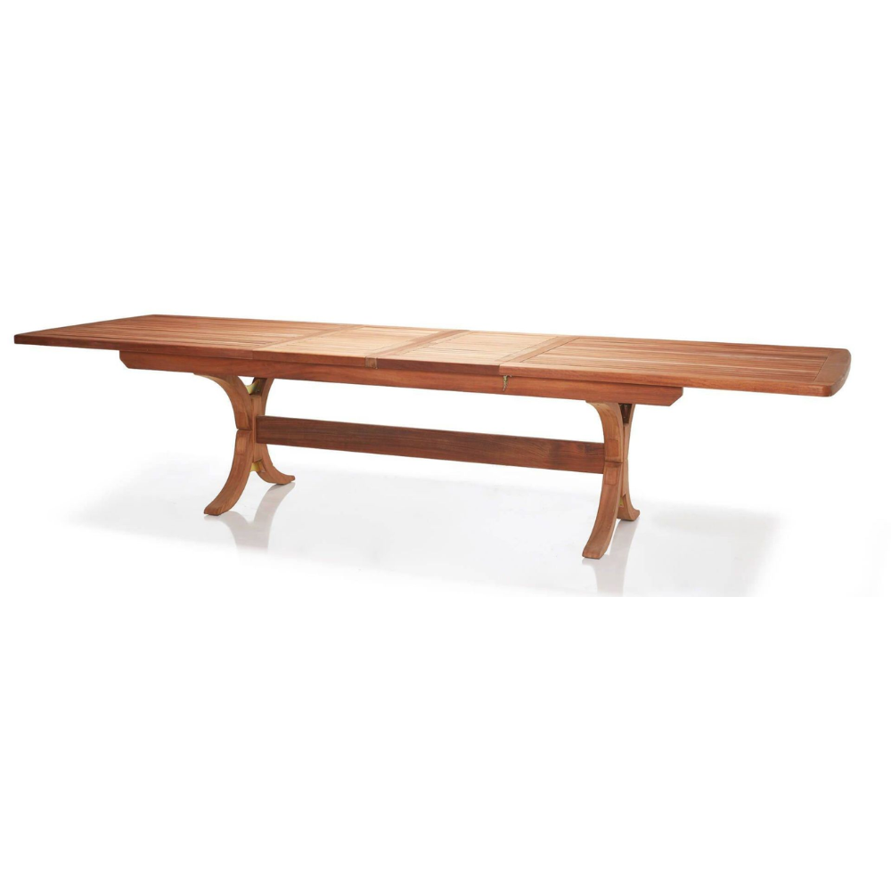 Barcelona Rectangular Teak Wood Table With Oil Finish