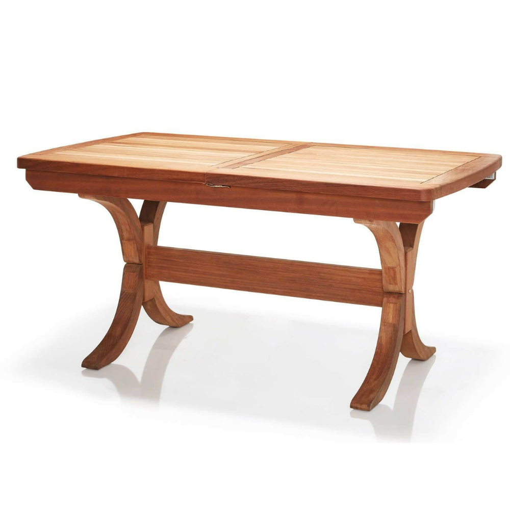 Barcelona Rectangular Teak Wood Table With Oil Finish