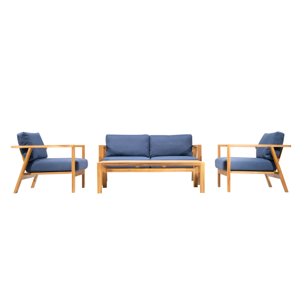 Icarus Two Seater Sofa set with Table