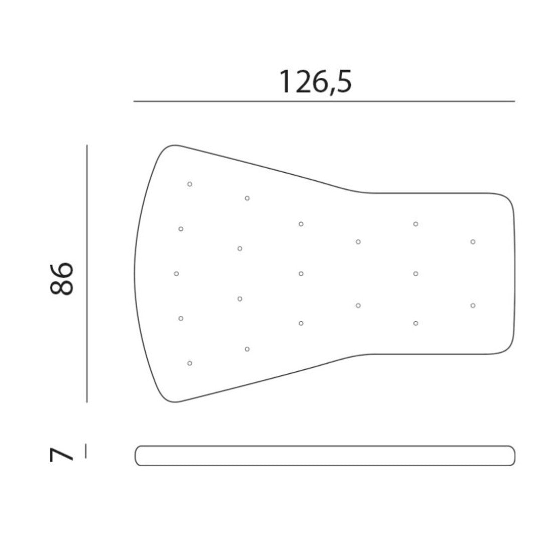 Cushion for Folio Armchair - Felce Sunbrella