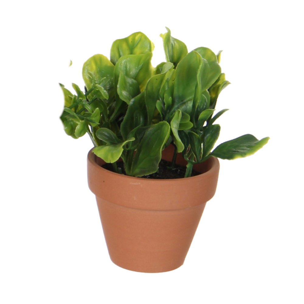 Artificial Herb in Pot-Green