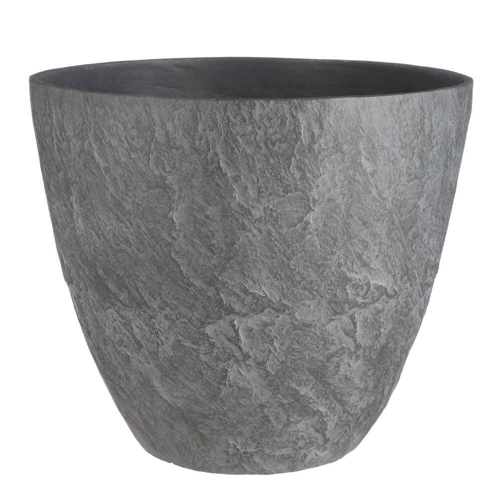 Bravo Pot Round (L) -Dark Grey