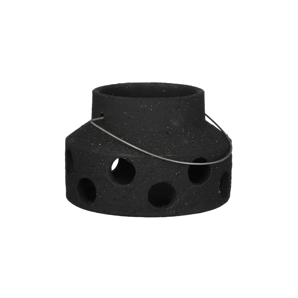 Pietra Lantern Anthracite (S) -Black