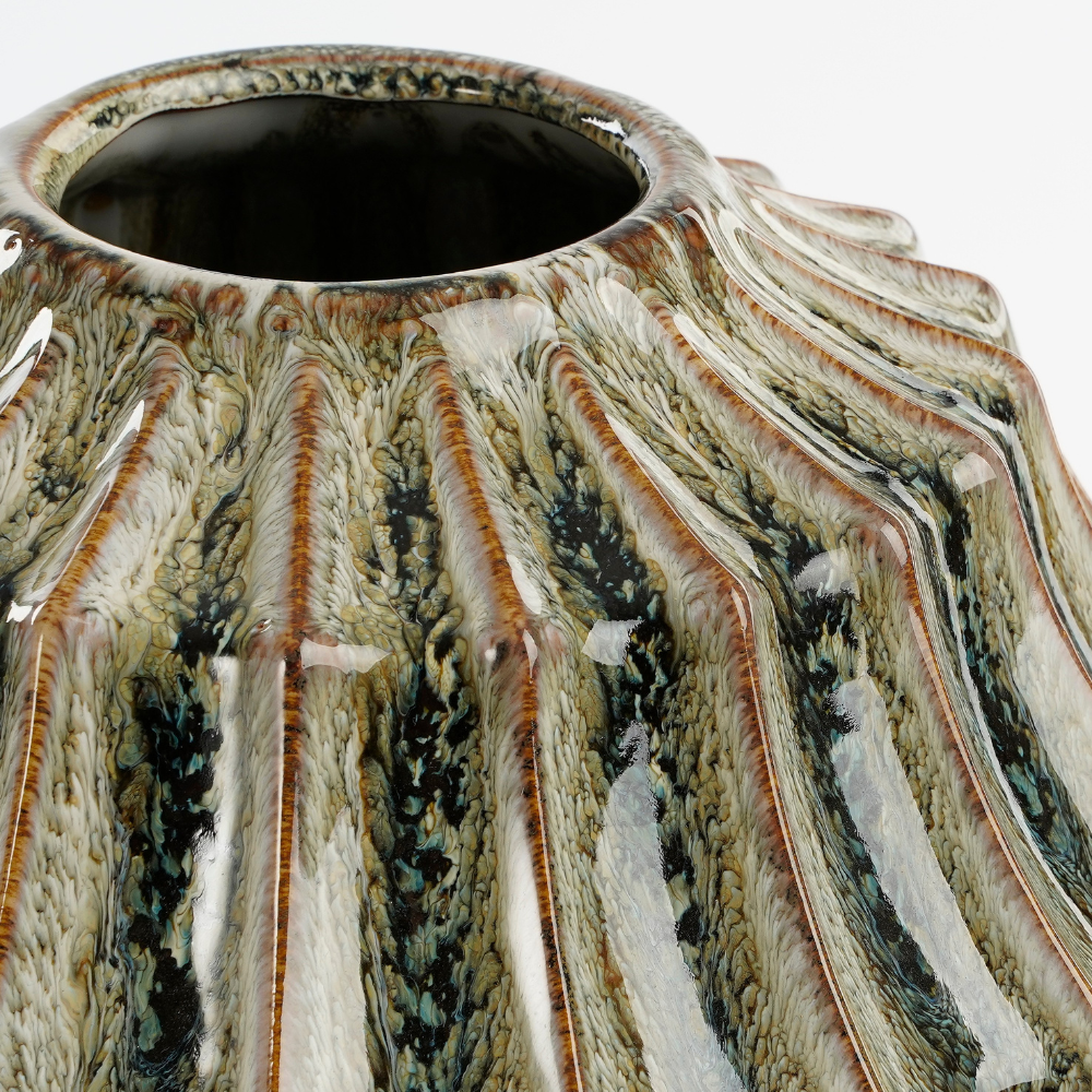Pippa Outdoor Classic Vase - Green
