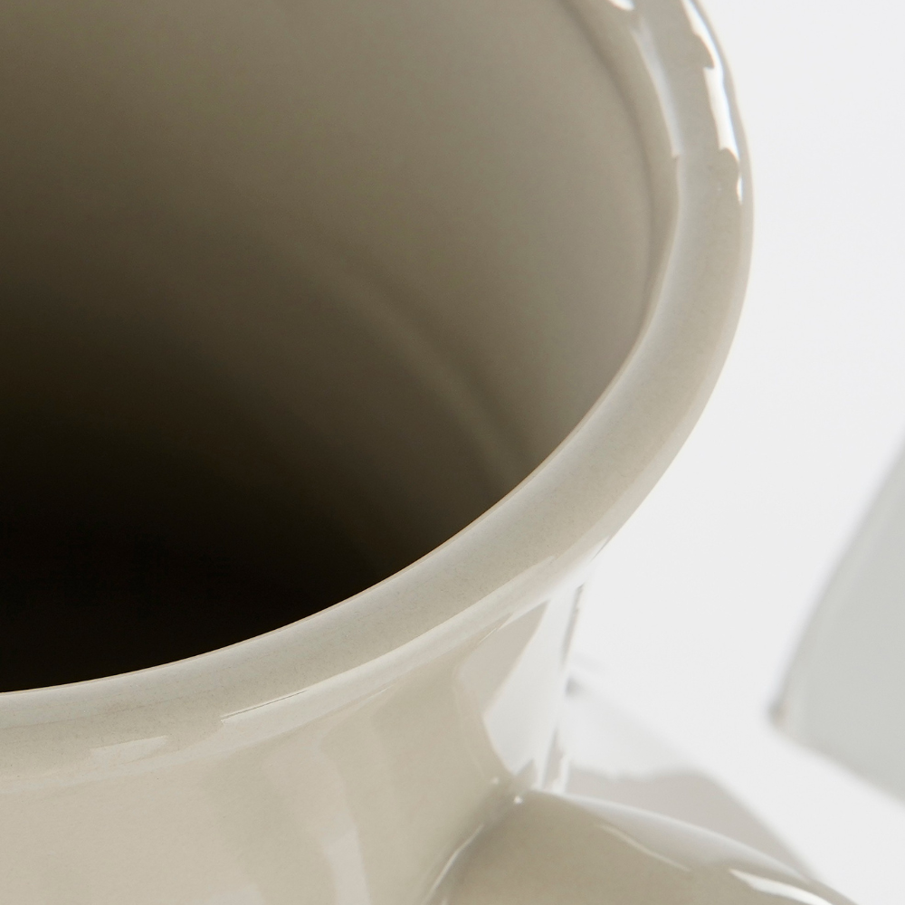 Marian Ceramic Vase - OffWhite