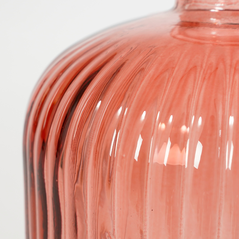 Jessica Recycled Glass Bottle - Pink
