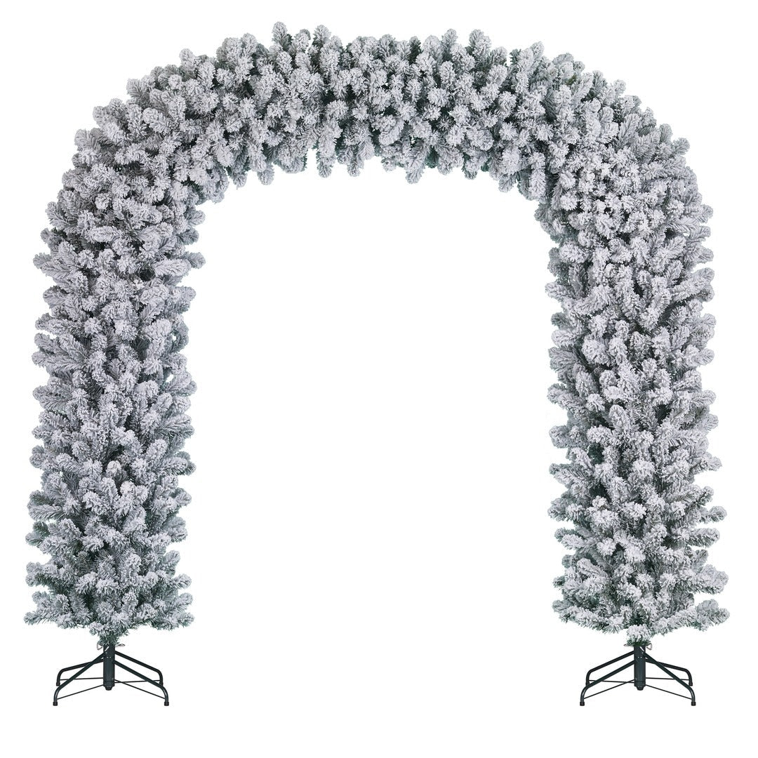 Arch X-Mas Tree Green Frosted TIPS 1784