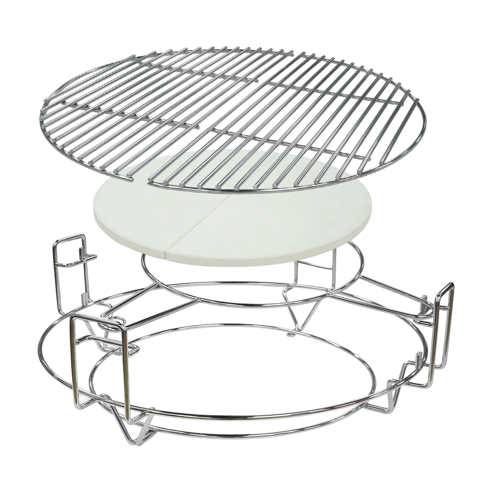 Divide & Conquer Cooking System Grill Stainless Steel - Silver