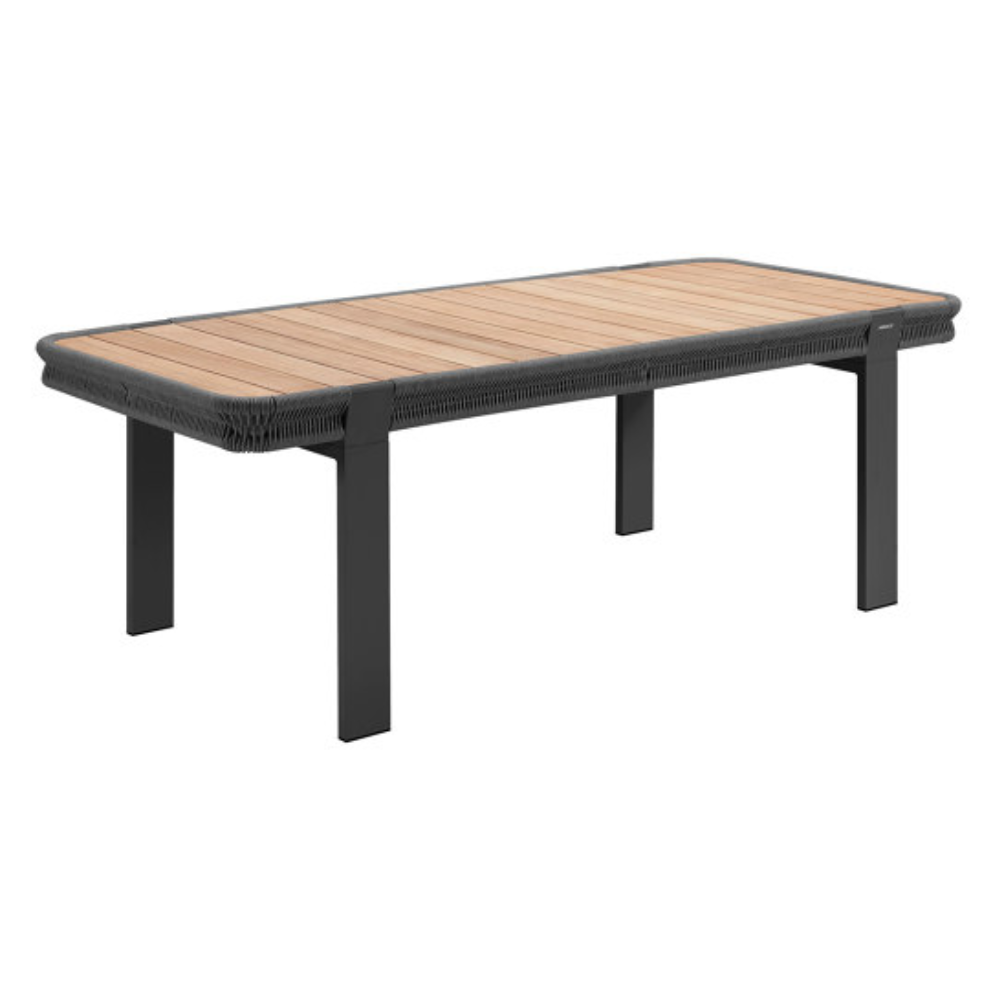 Borromeo Dining Set 6 Seater-Black