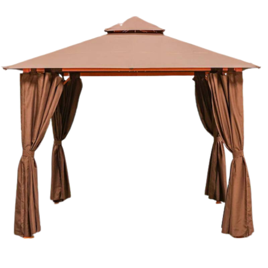 String Rug Tan Higold Outdoor Pergola Tent Brown