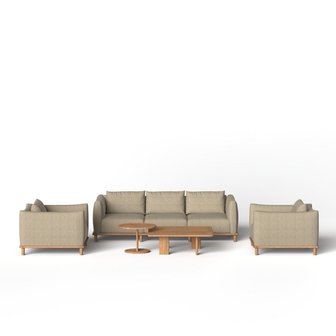 Cloud 5-Seater Sofa Set - Beige