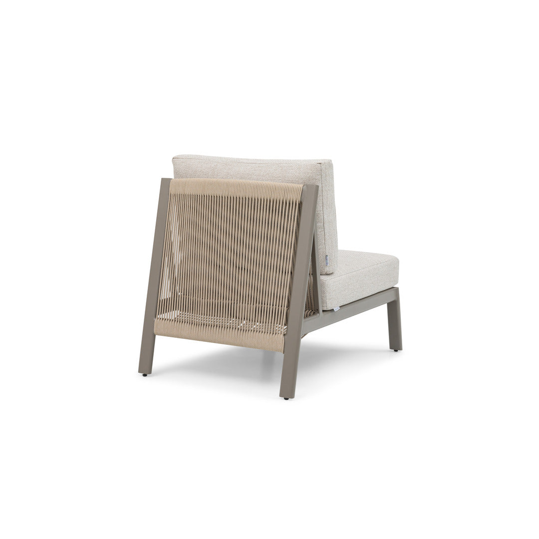 Pioneer Middle Sofa-Champagne