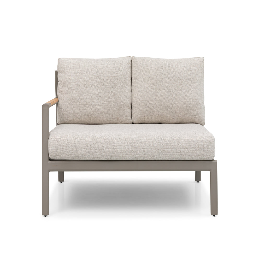 Pioneer Right 2-Seater Sofa-Champagne